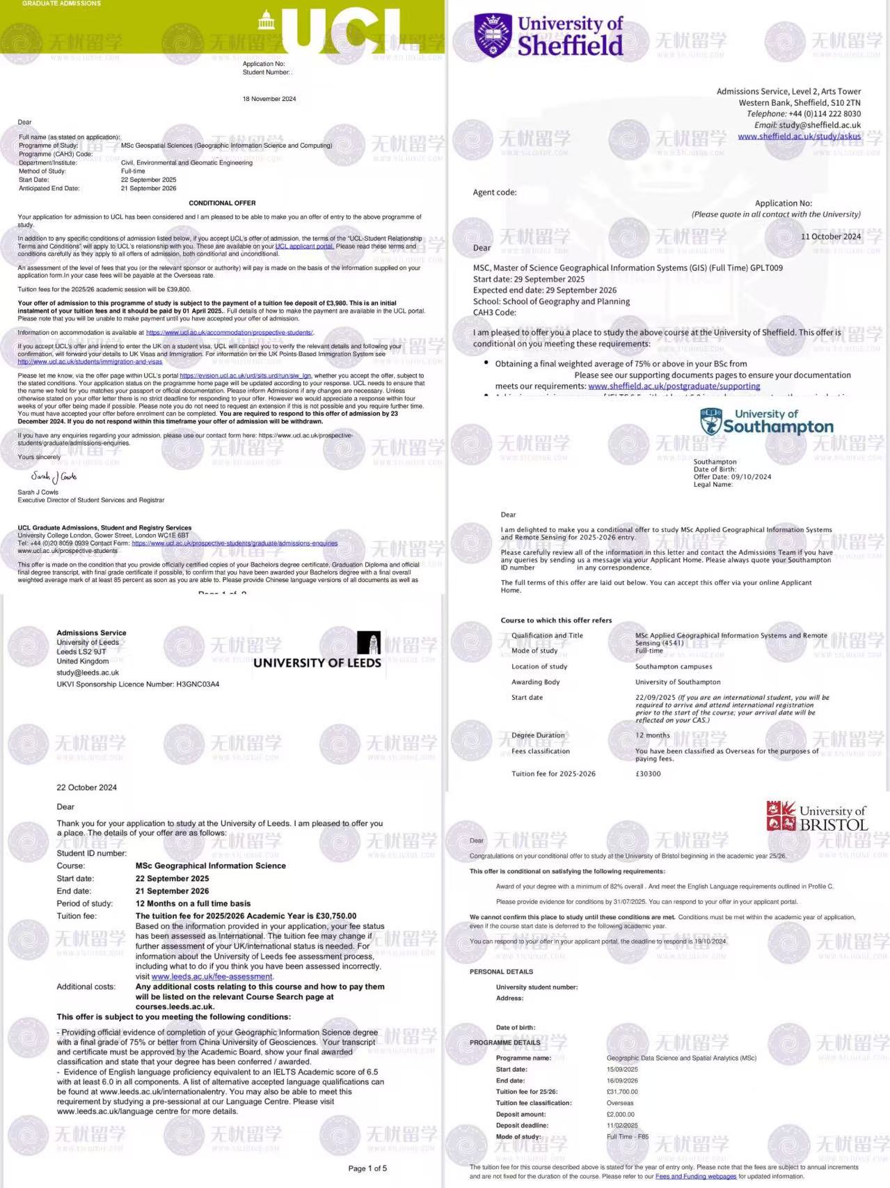 25fall英国硕士留学申请复盘：精准选题从211到G5与红砖全满贯！